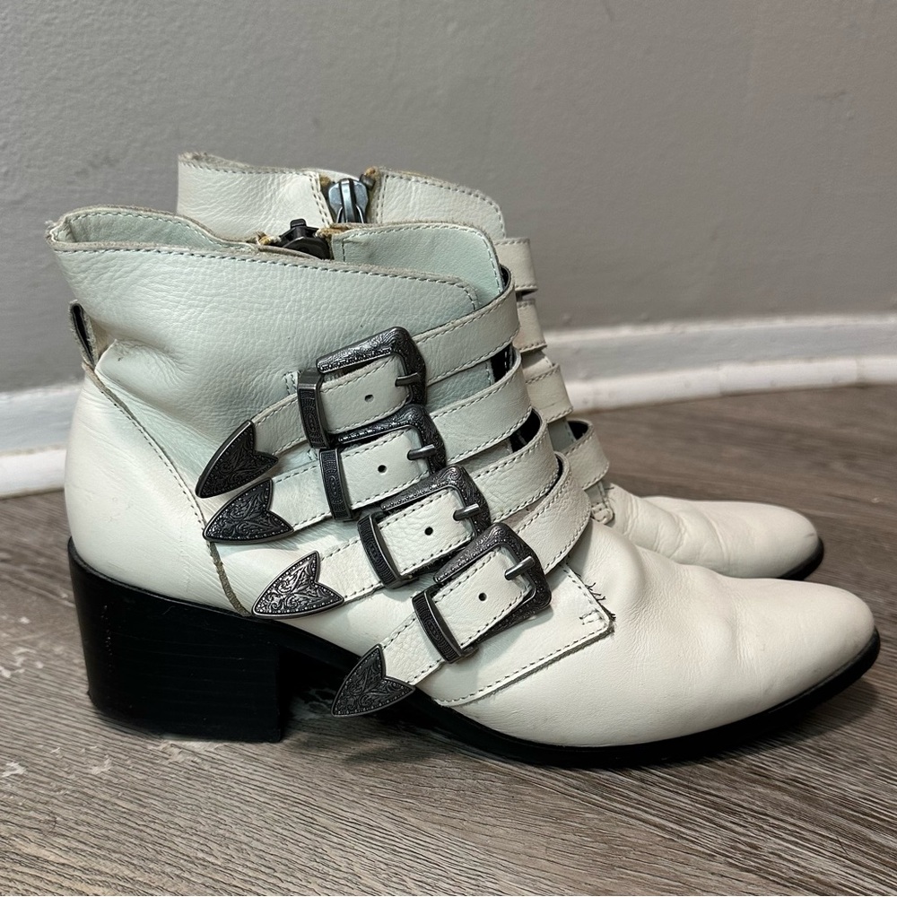Steve Madden Billey Leather Western Boot